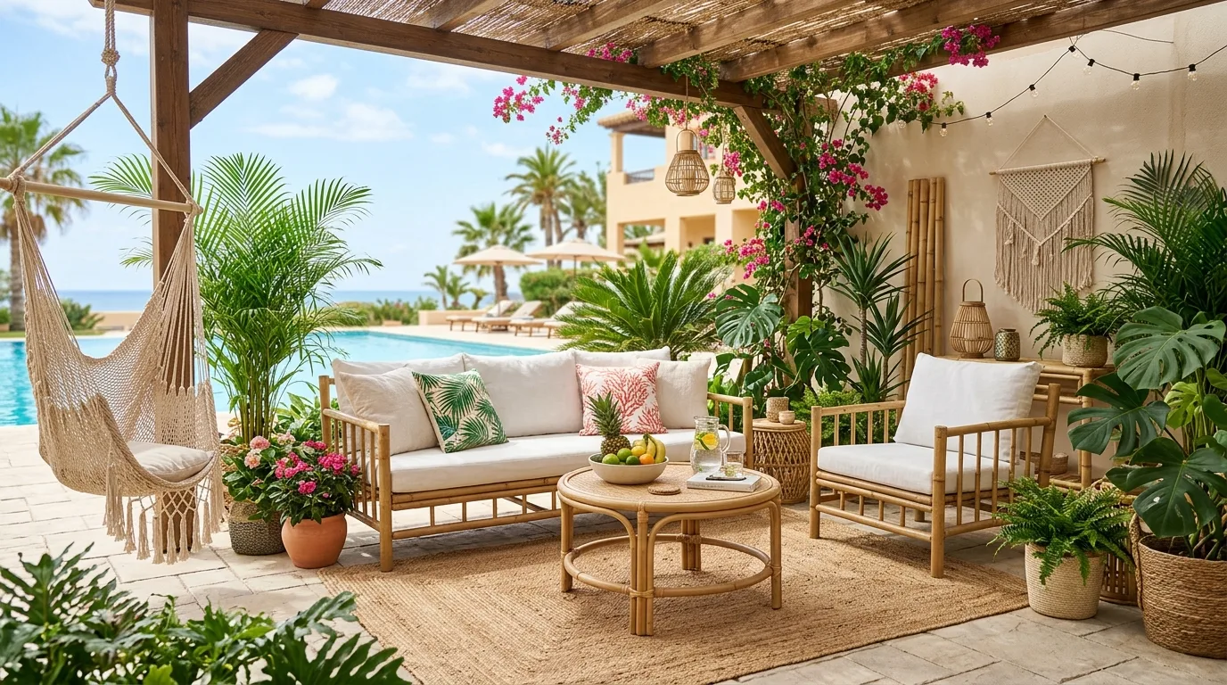 15 Chic Outdoor Patio Ideas You Can Copy for Summer idea 6
