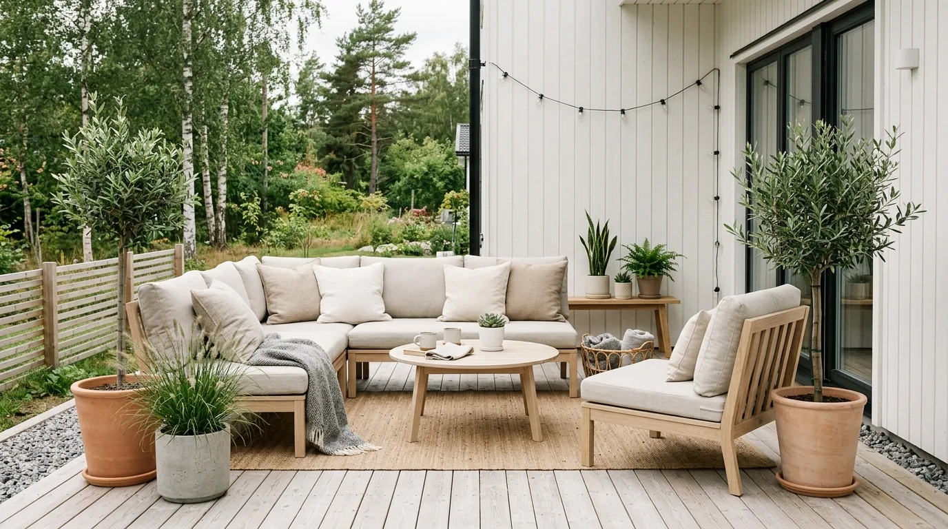 15 Chic Outdoor Patio Ideas You Can Copy for Summer idea 7