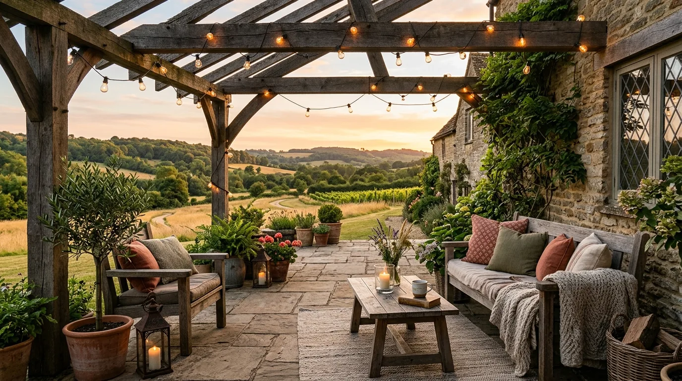 15 Chic Outdoor Patio Ideas You Can Copy for Summer idea 8