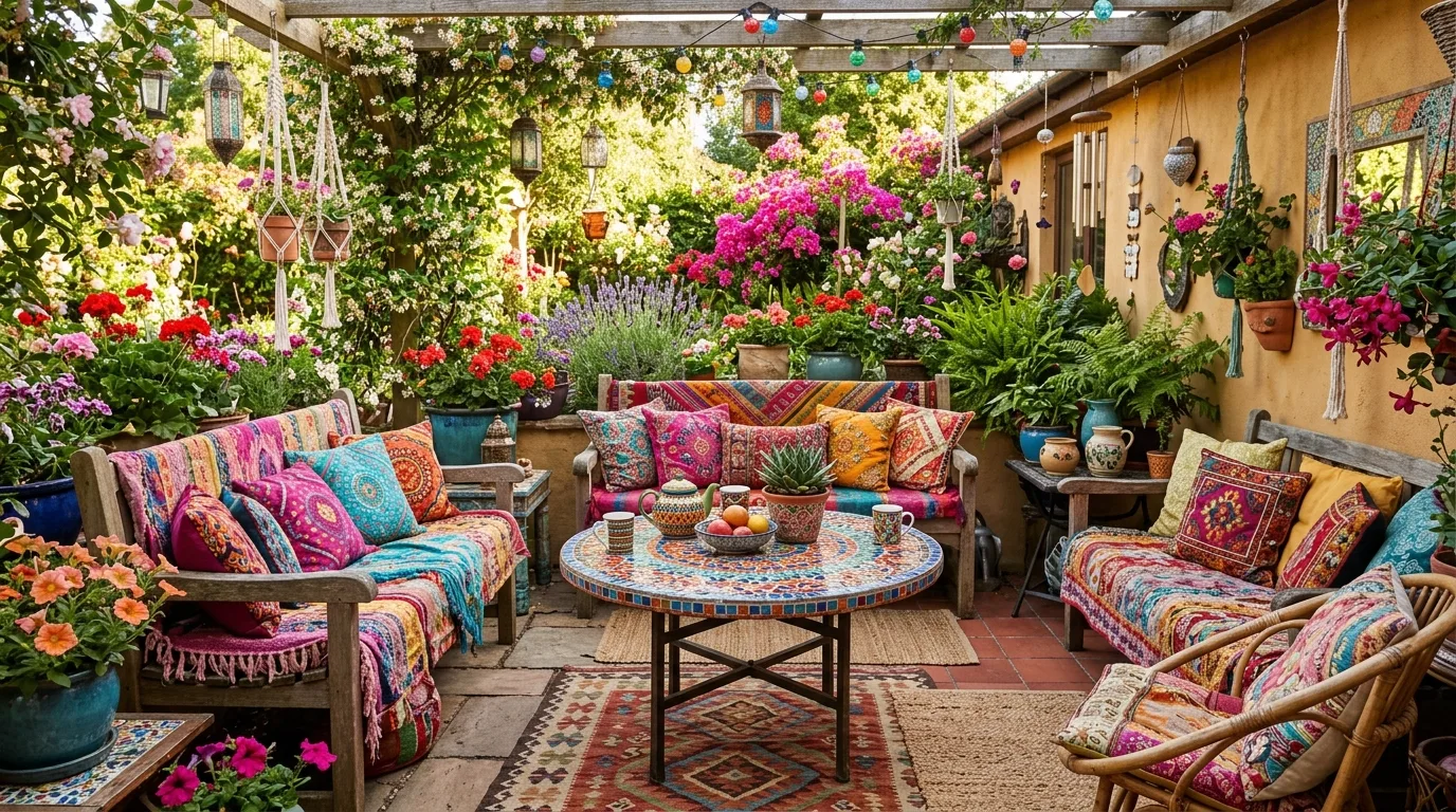 15 Chic Outdoor Patio Ideas You Can Copy for Summer idea 10