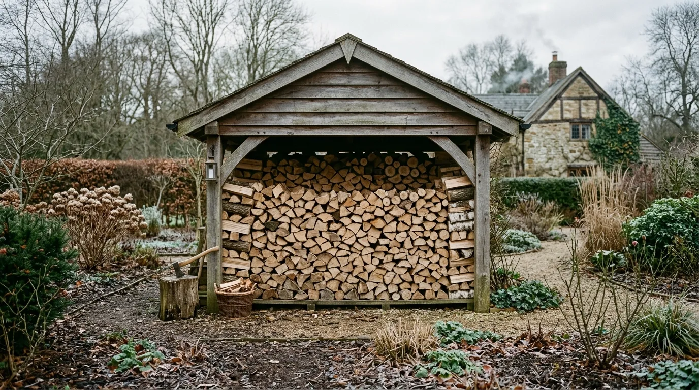14 Clever Firewood Storage Ideas for Outdoors and Porches idea 14