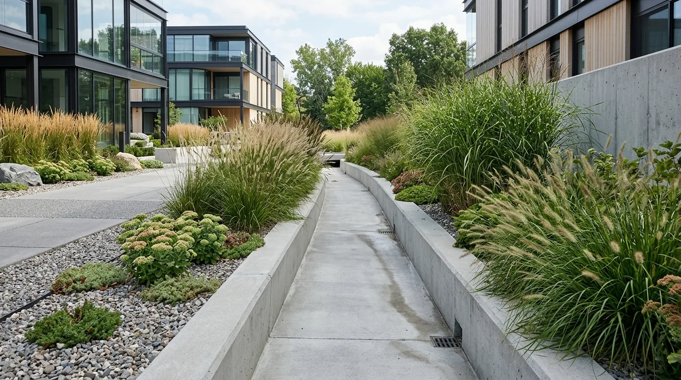 13 Clever Ways to Make a Drainage Ditch Look Good idea 7