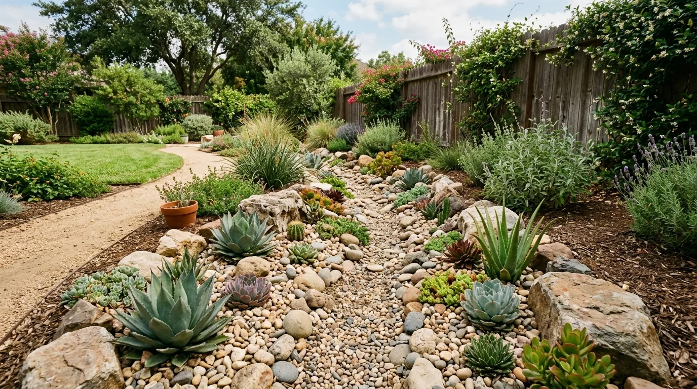 13 Clever Ways to Make a Drainage Ditch Look Good idea 8