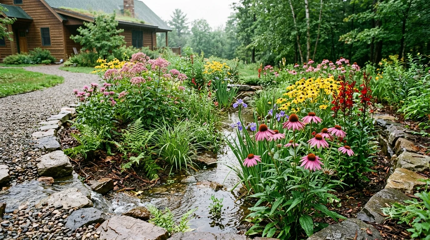 13 Clever Ways to Make a Drainage Ditch Look Good idea 9