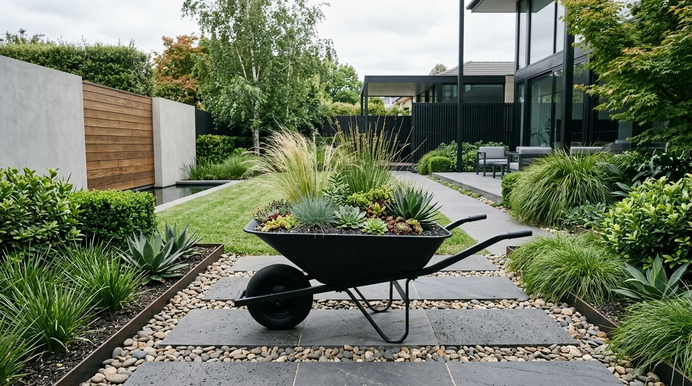 12 Clever Wheelbarrow Planter Ideas for Mobile Garden Charm idea 5