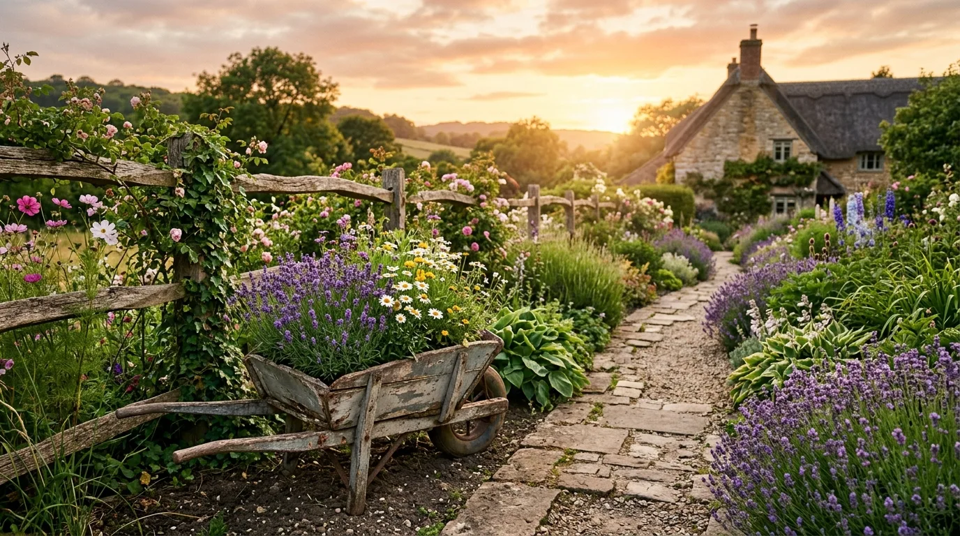 12 Clever Wheelbarrow Planter Ideas for Mobile Garden Charm idea 7