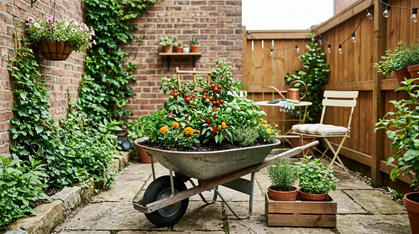 12 Clever Wheelbarrow Planter Ideas for Mobile Garden Charm idea 8