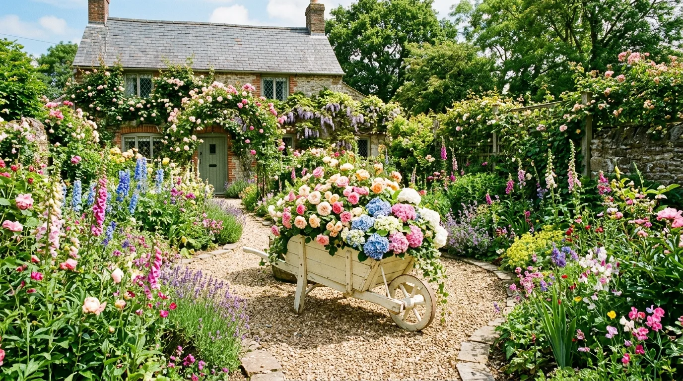 12 Clever Wheelbarrow Planter Ideas for Mobile Garden Charm idea 10