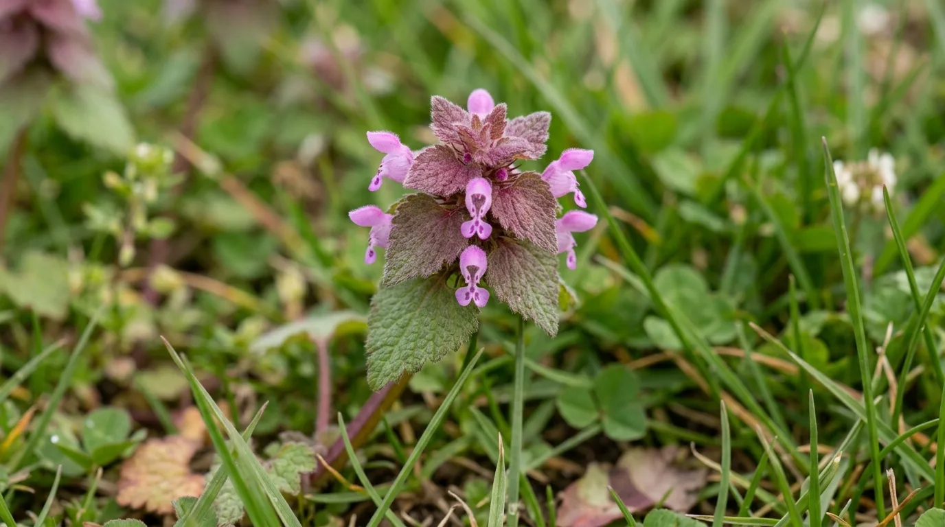 11 Common Lawn Weeds with Purple Flowers Identification idea 6