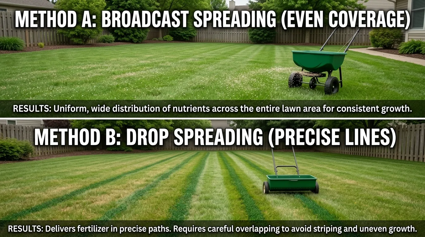 12 Comparison Guide Broadcast vs Drop Spreader for Fertilizer idea 4
