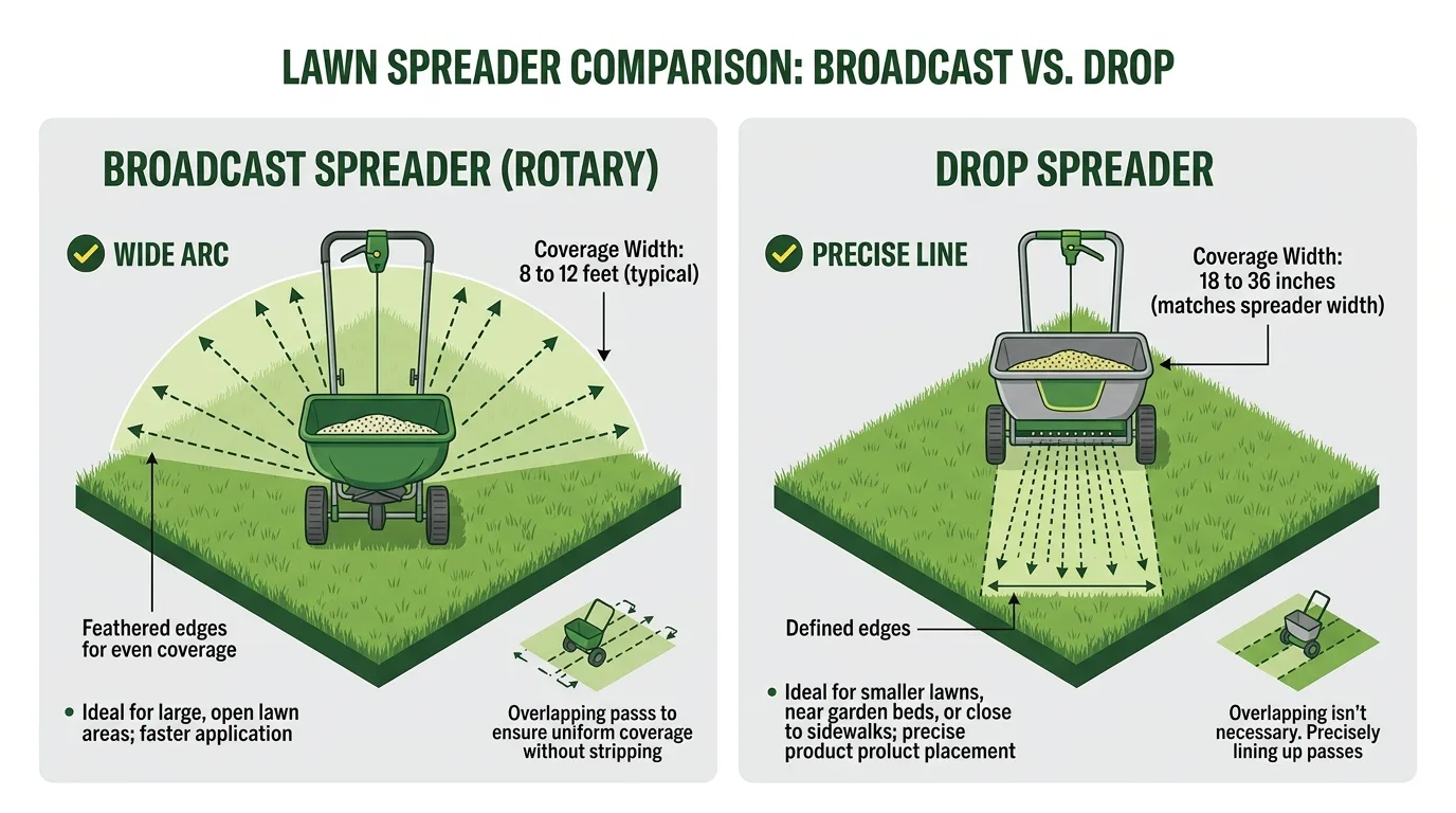12 Comparison Guide Broadcast vs Drop Spreader for Fertilizer idea 10