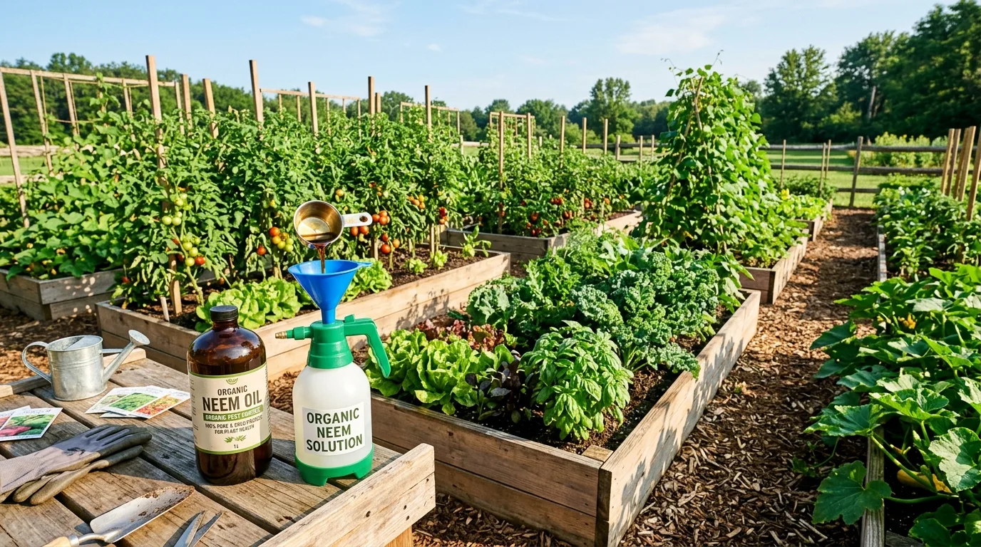 12 Complete Neem Oil Guide for Organic Garden Pest Control