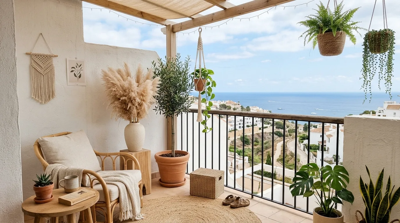 14 Cozy Boho Balcony Garden Ideas That You Can Create idea 10