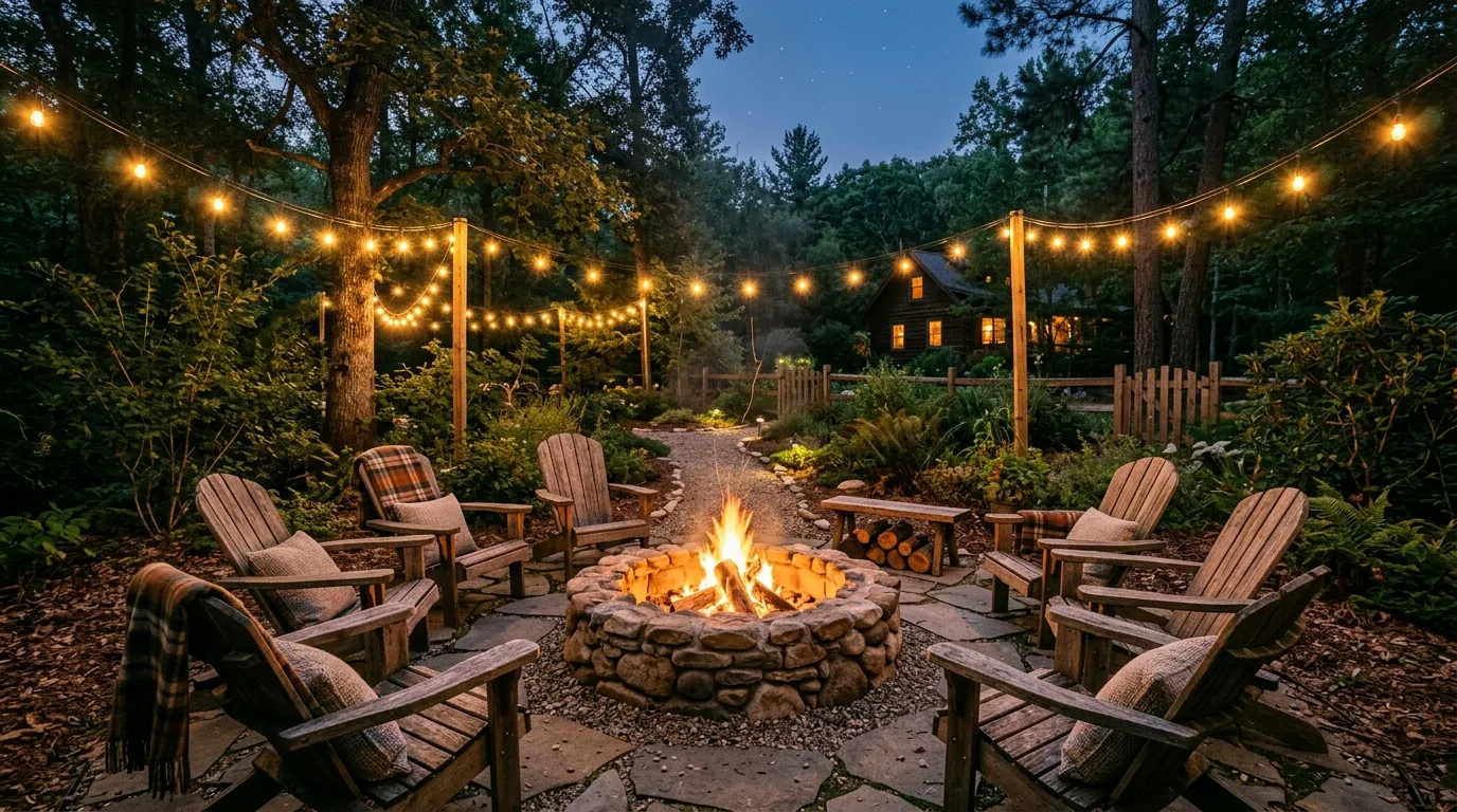13 Cozy Outdoor Fire Pit Area Ideas for Backyard Gatherings