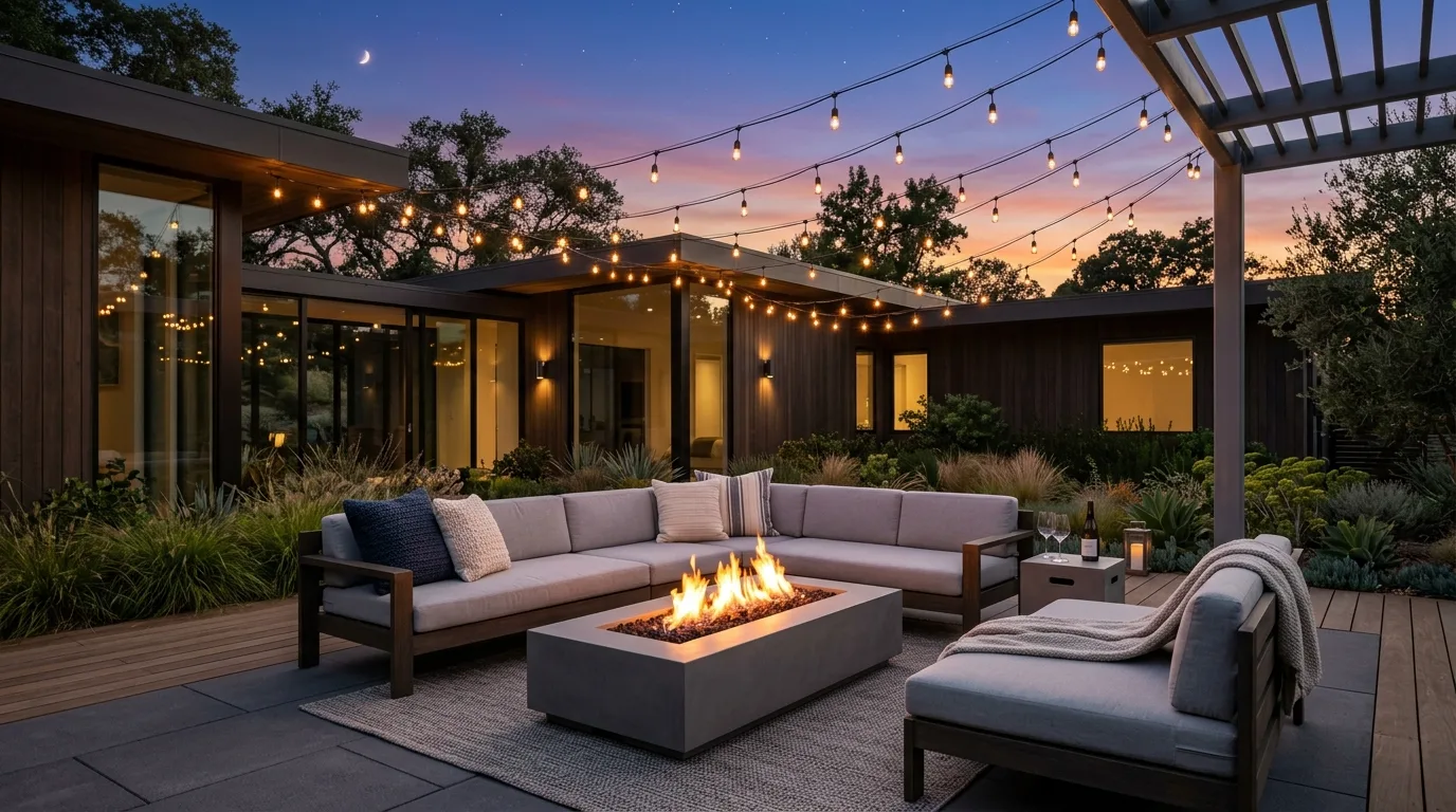 13 Cozy Outdoor Fire Pit Area Ideas for Backyard Gatherings idea 2