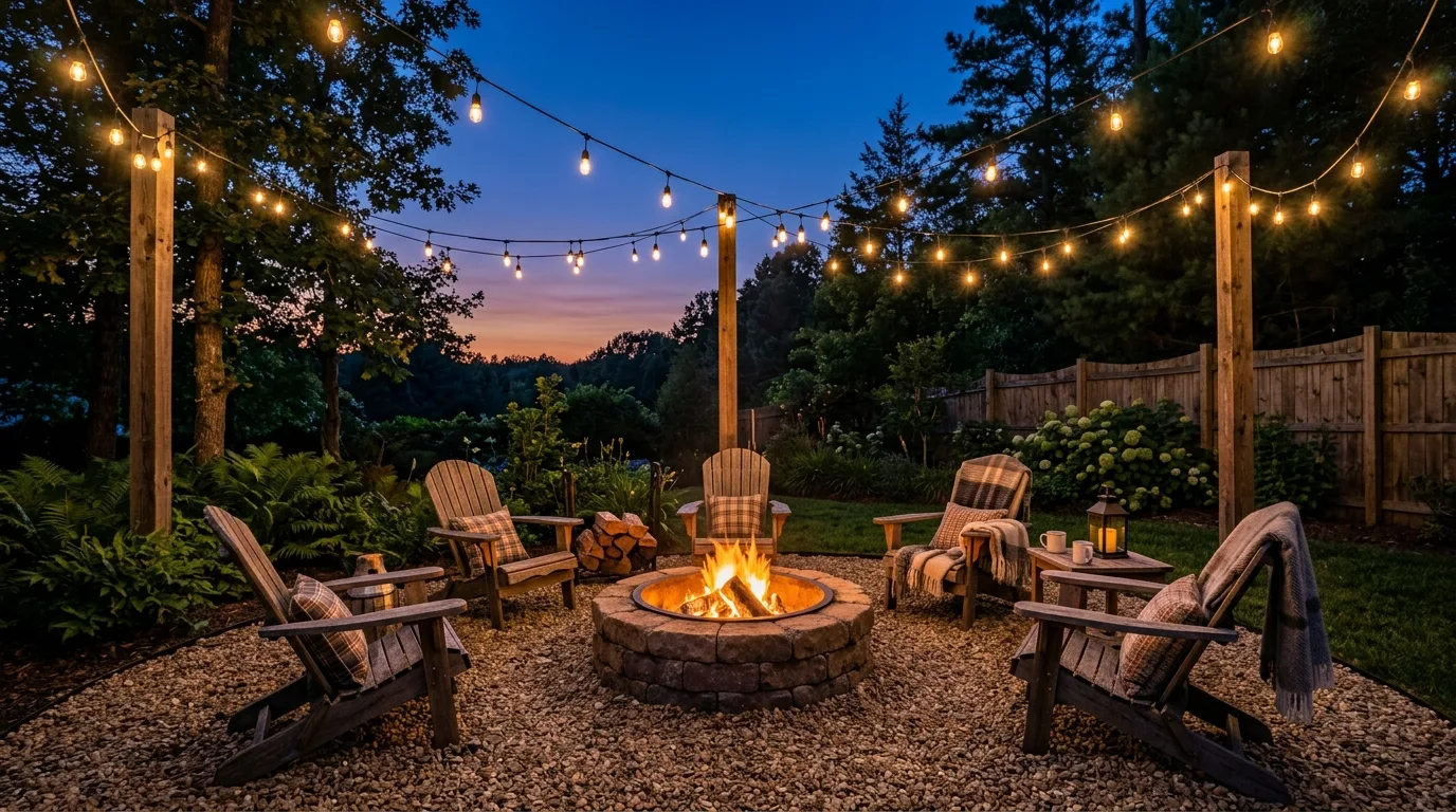 13 Cozy Outdoor Fire Pit Area Ideas for Backyard Gatherings idea 6
