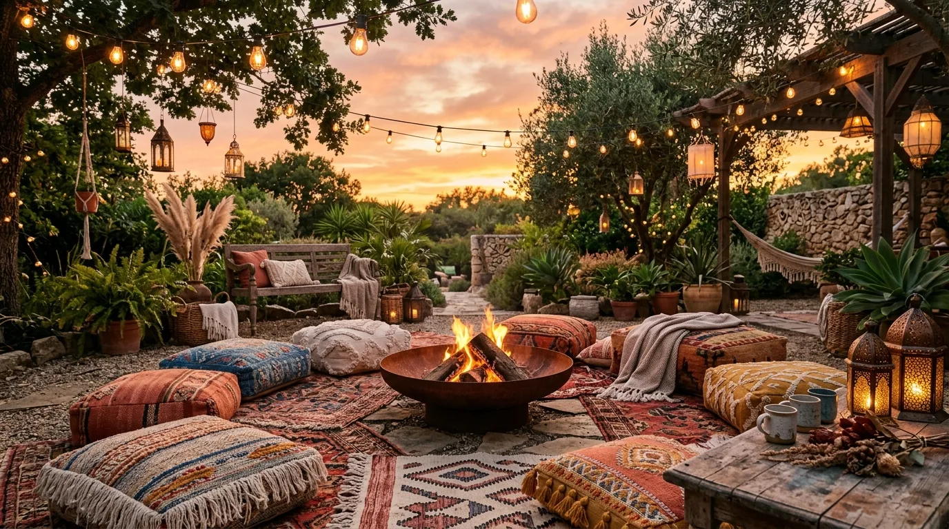 13 Cozy Outdoor Fire Pit Area Ideas for Backyard Gatherings idea 10