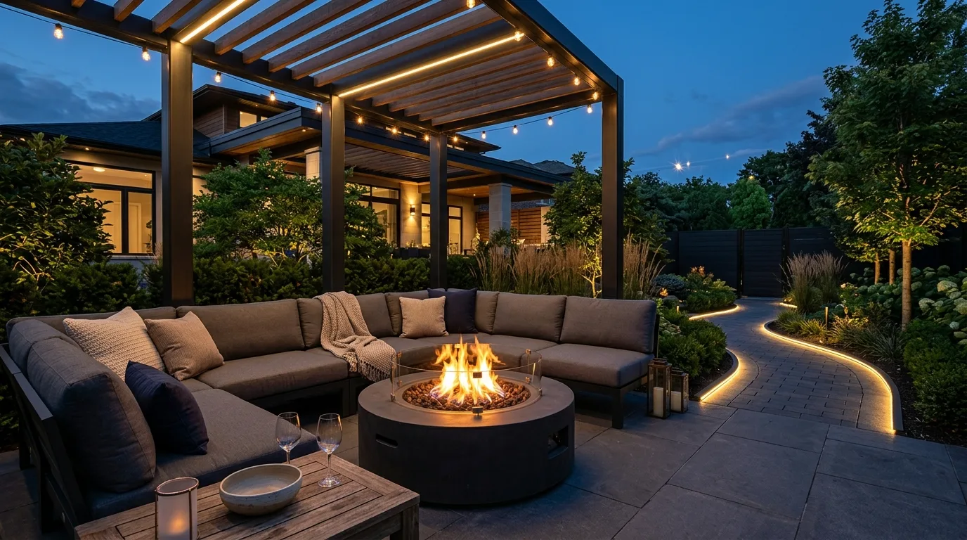13 Cozy Outdoor Fire Pit Area Ideas for Backyard Gatherings idea 13