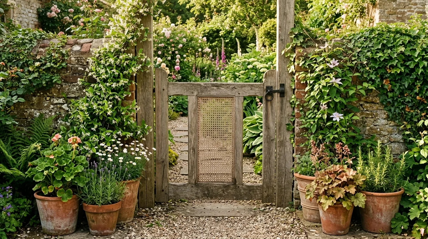 12 Creative Bohemian Garden Gate Ideas for Your Outdoor Space idea 9