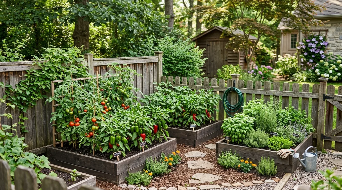 13 Creative Corner Garden Ideas to Transform Unused Yard Space idea 10
