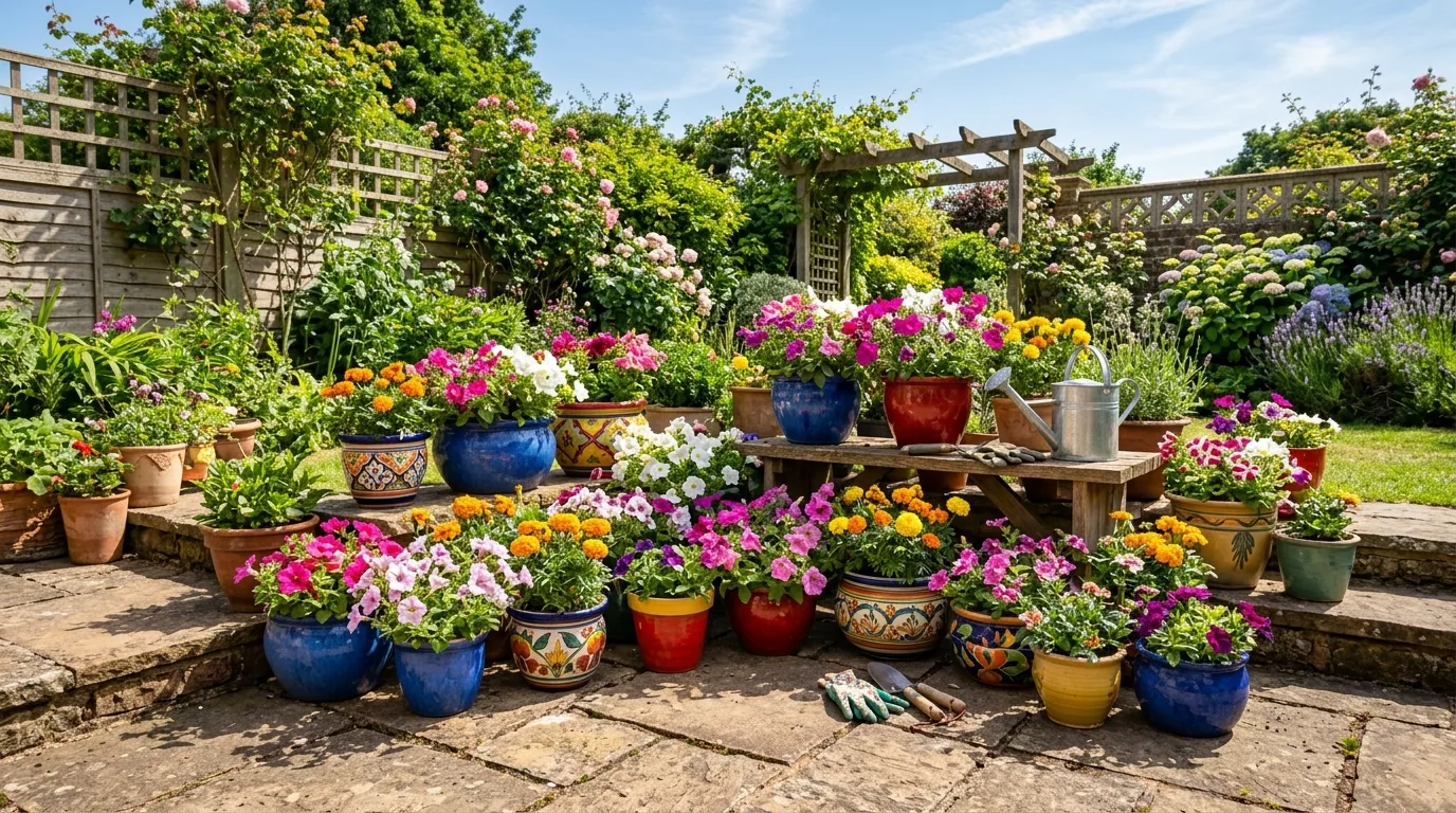 14 Creative Flower Pot Ideas to Showcase Your Blooms