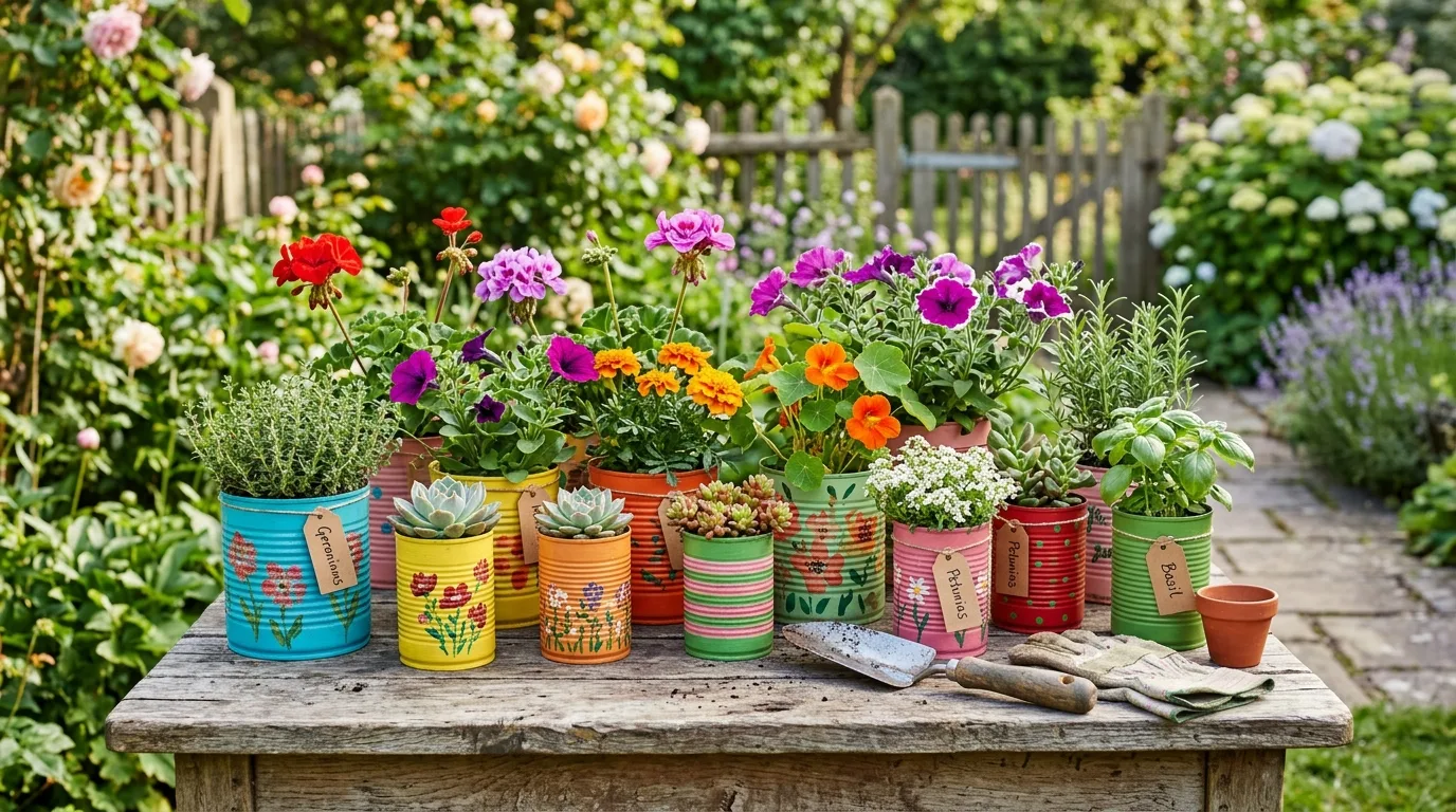 14 Creative Flower Pot Ideas to Showcase Your Blooms idea 4