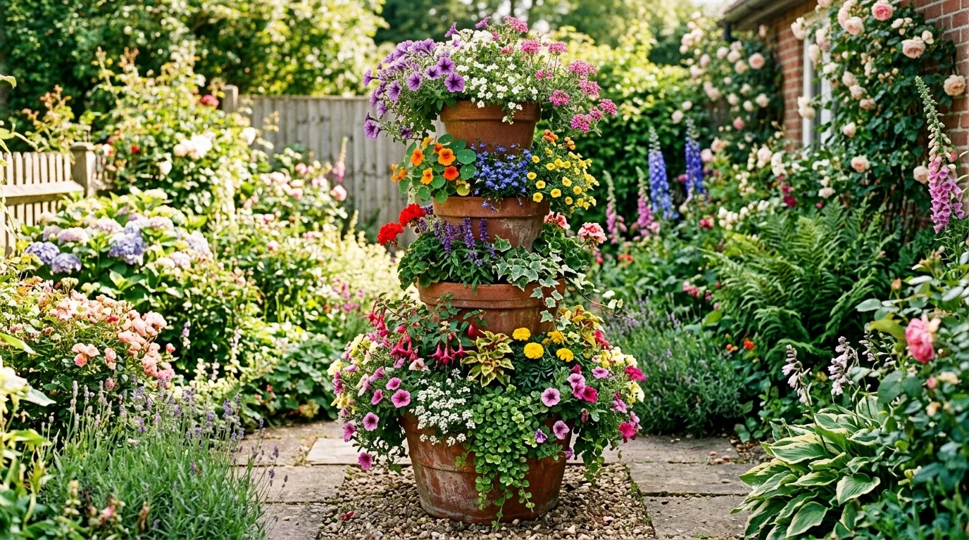 14 Creative Flower Pot Ideas to Showcase Your Blooms idea 5