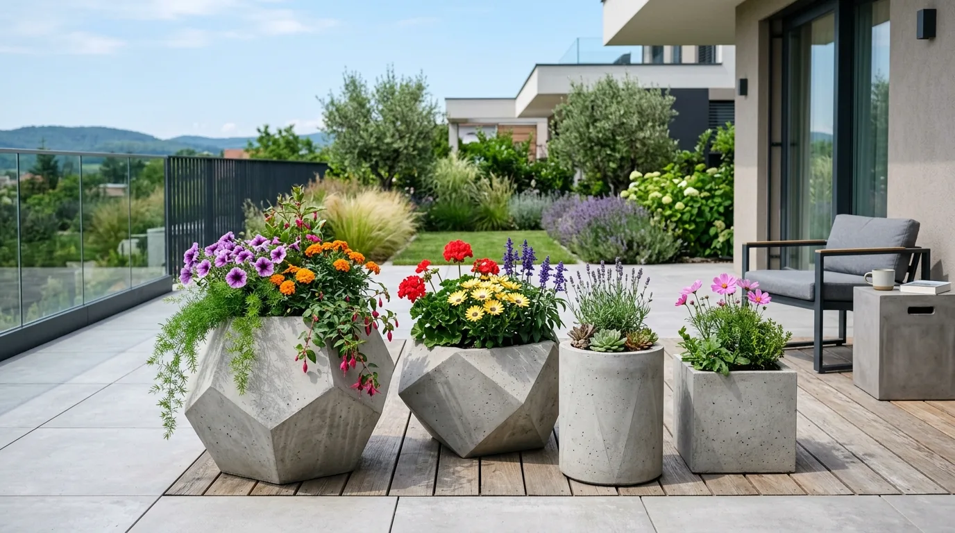 14 Creative Flower Pot Ideas to Showcase Your Blooms idea 6