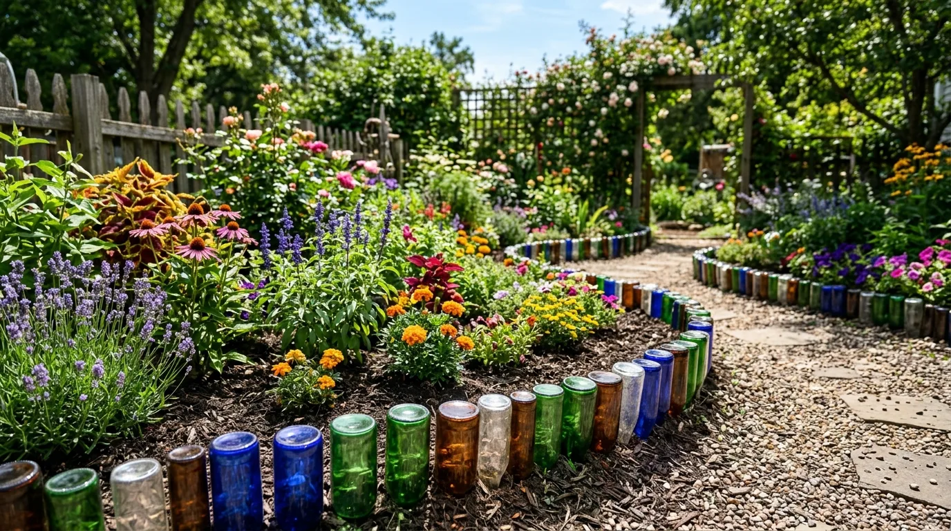 12 Creative Garden Edging Ideas to Enhance Your Landscape idea 6