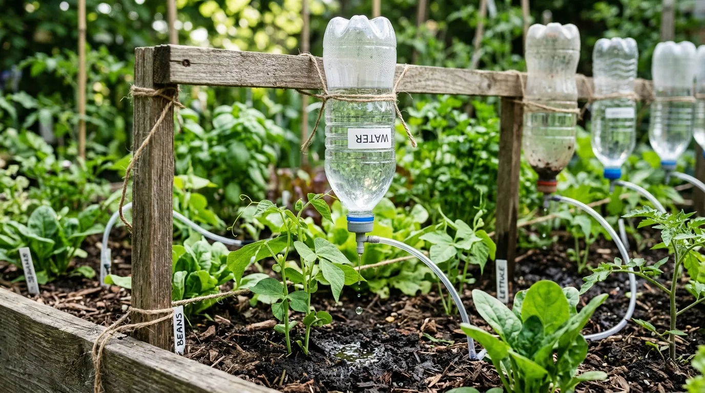 13 Creative Garden Ideas Using Plastic Bottles for Upcycling idea 3