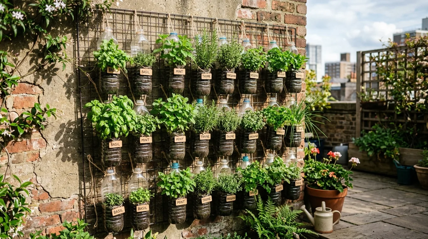 13 Creative Garden Ideas Using Plastic Bottles for Upcycling idea 8