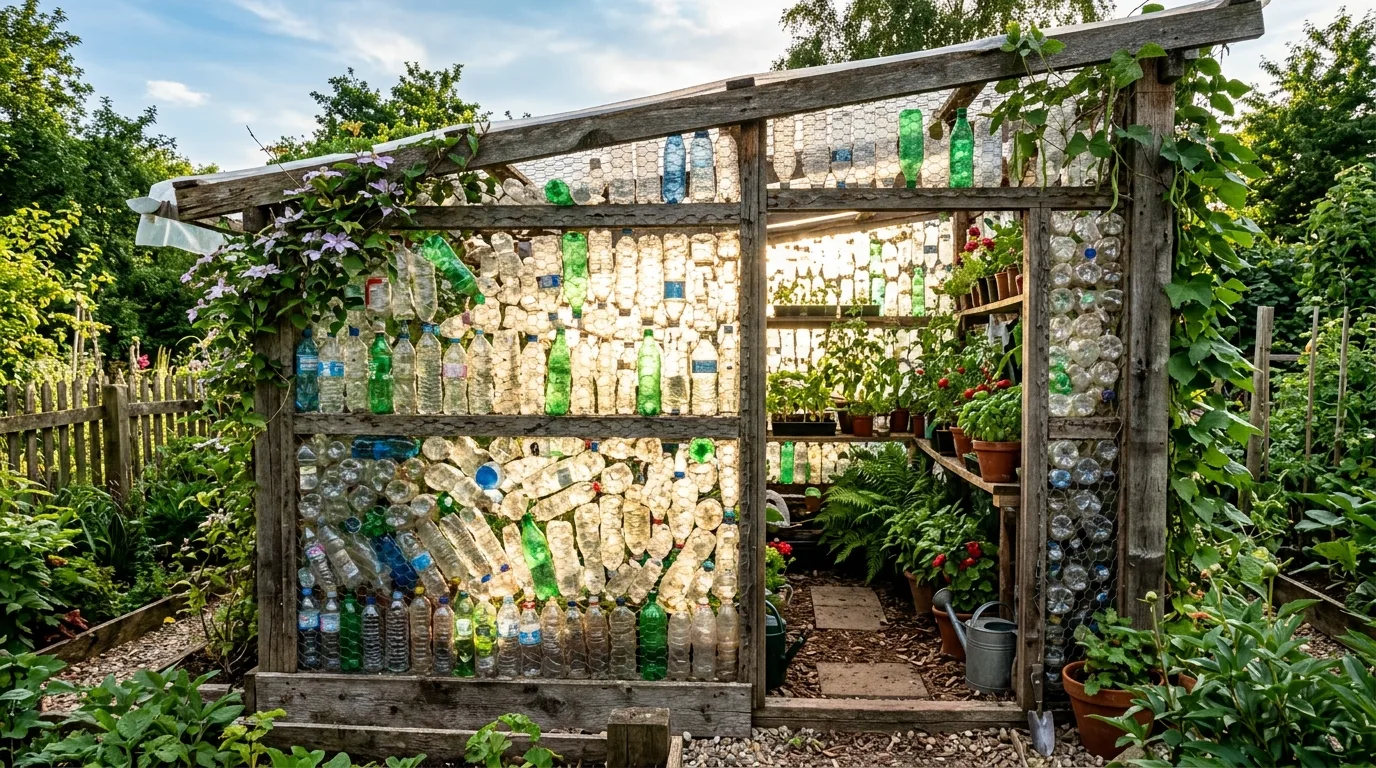 13 Creative Garden Ideas Using Plastic Bottles for Upcycling idea 9