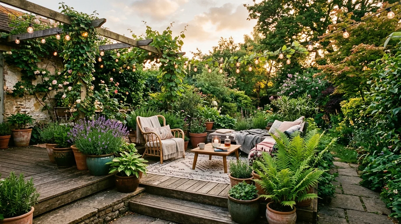 14 Creative Garden Terrace Ideas for a Cozy Outdoor Nook