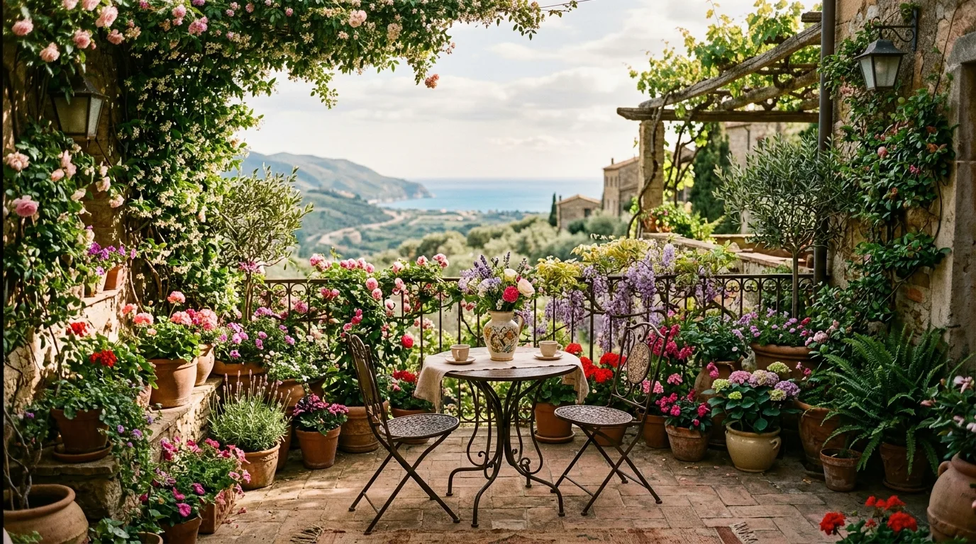 14 Creative Garden Terrace Ideas for a Cozy Outdoor Nook idea 8