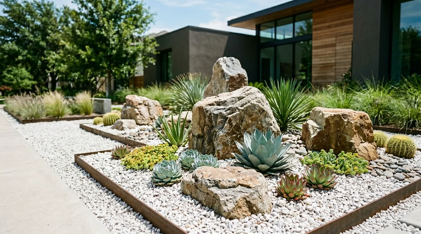 11 Creative Modern Rock Garden Ideas for a Drought-Tolerant Yard