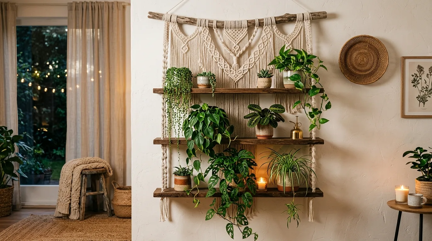 14 Creative Plant Wall Shelf Ideas for Indoor Jungle Vibes idea 11