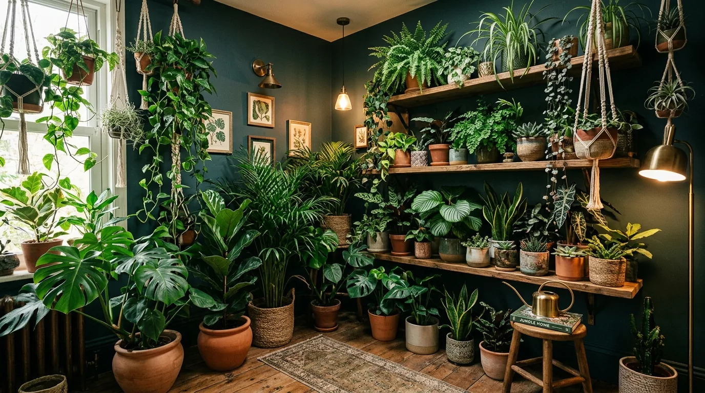 14 Creative Plant Wall Shelf Ideas for Indoor Jungle Vibes idea 14
