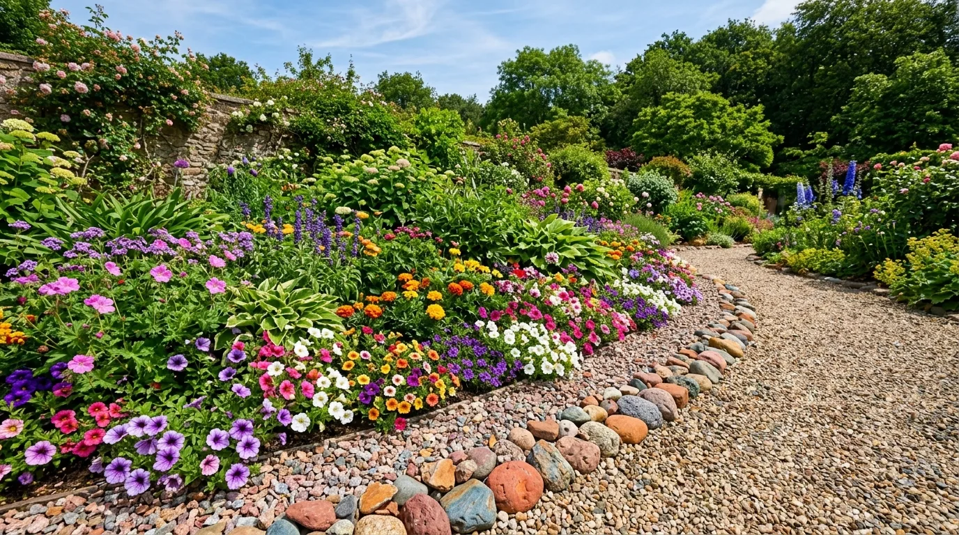 14 Creative Rock Garden Border Edging Ideas for Natural Charm idea 6