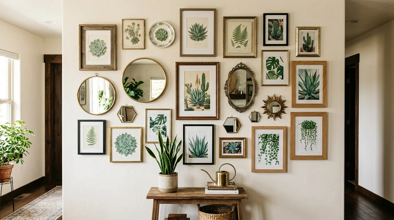 14 Creative Succulent Wall Art Ideas with Old Picture Frames idea 9