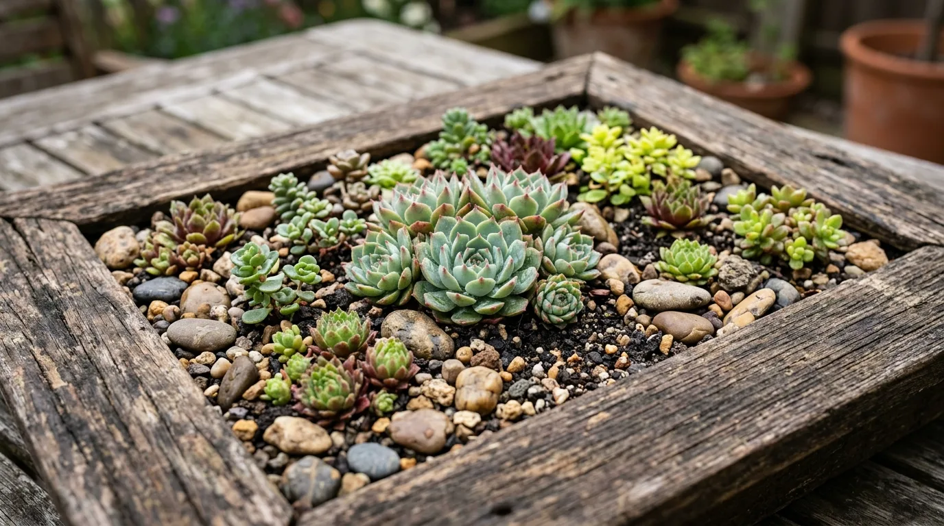 14 Creative Succulent Wall Art Ideas with Old Picture Frames idea 11