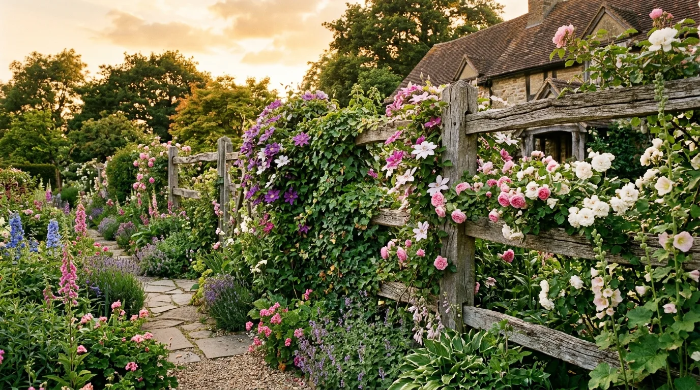 13 Creative Ways to Plant Along Your Fence Line for Privacy idea 2