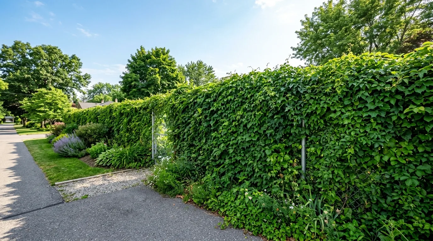 13 Creative Ways to Plant Along Your Fence Line for Privacy idea 5