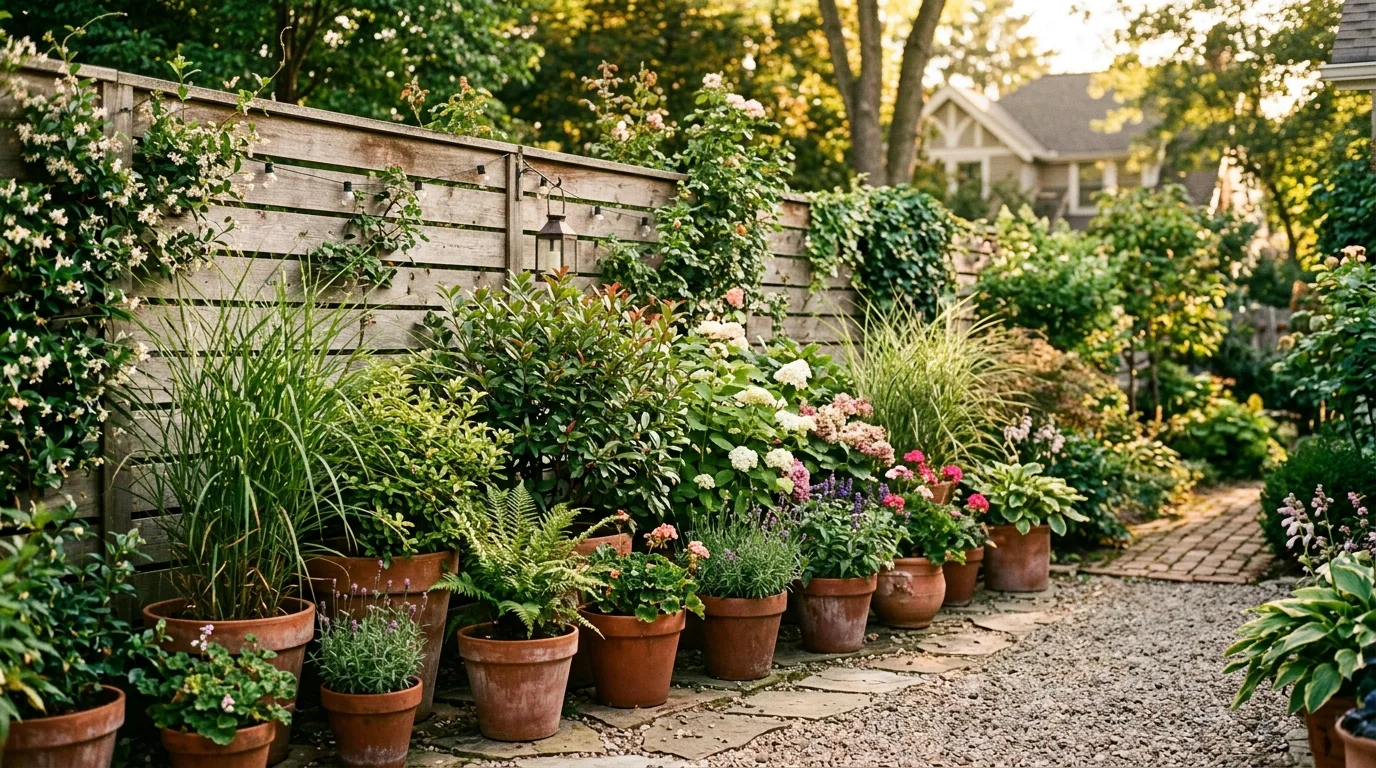 13 Creative Ways to Plant Along Your Fence Line for Privacy idea 6