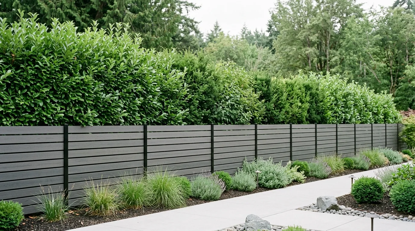 13 Creative Ways to Plant Along Your Fence Line for Privacy idea 9