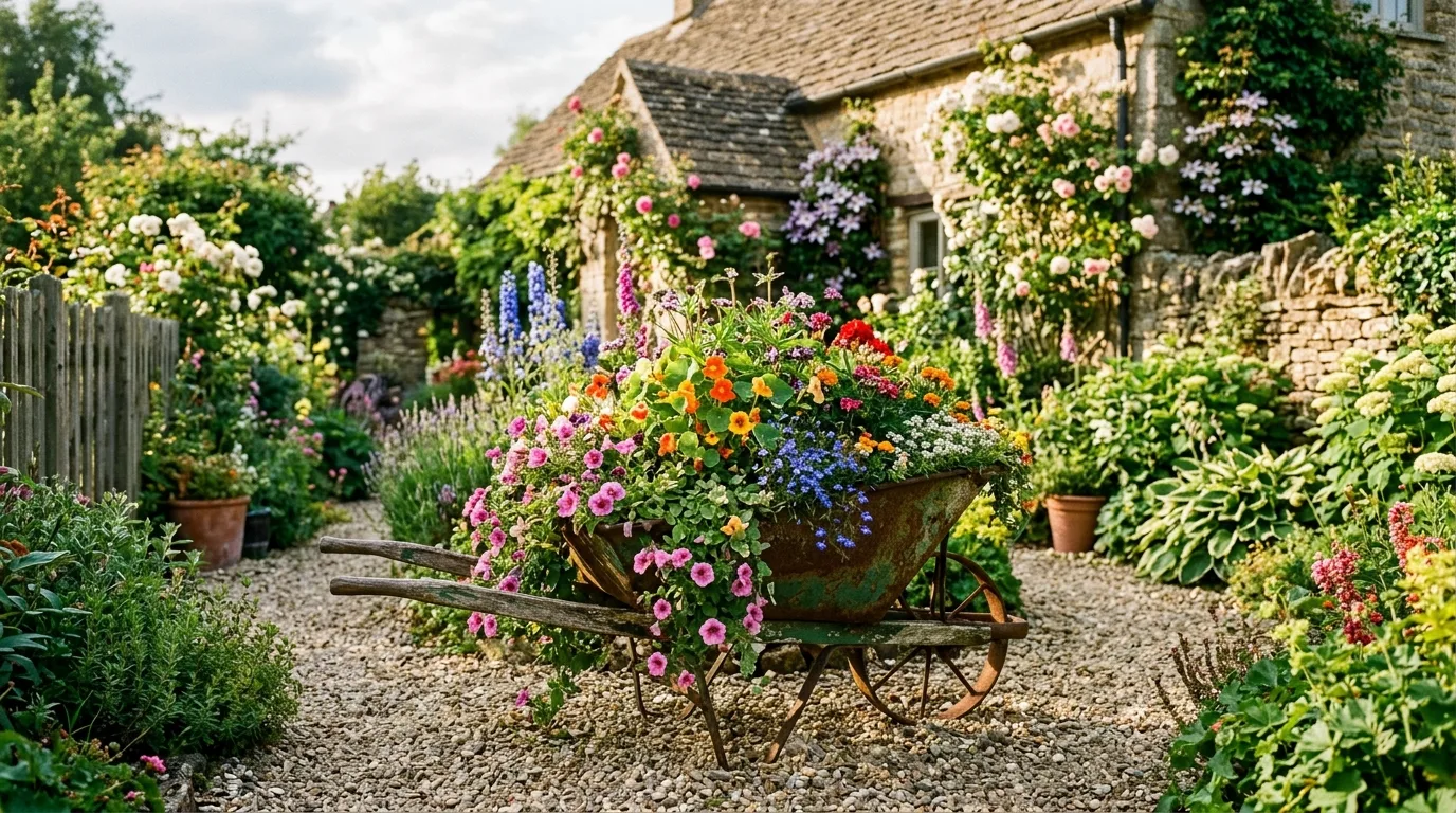 13 Creative Ways to Transform Junk into Stunning Garden Features idea 3