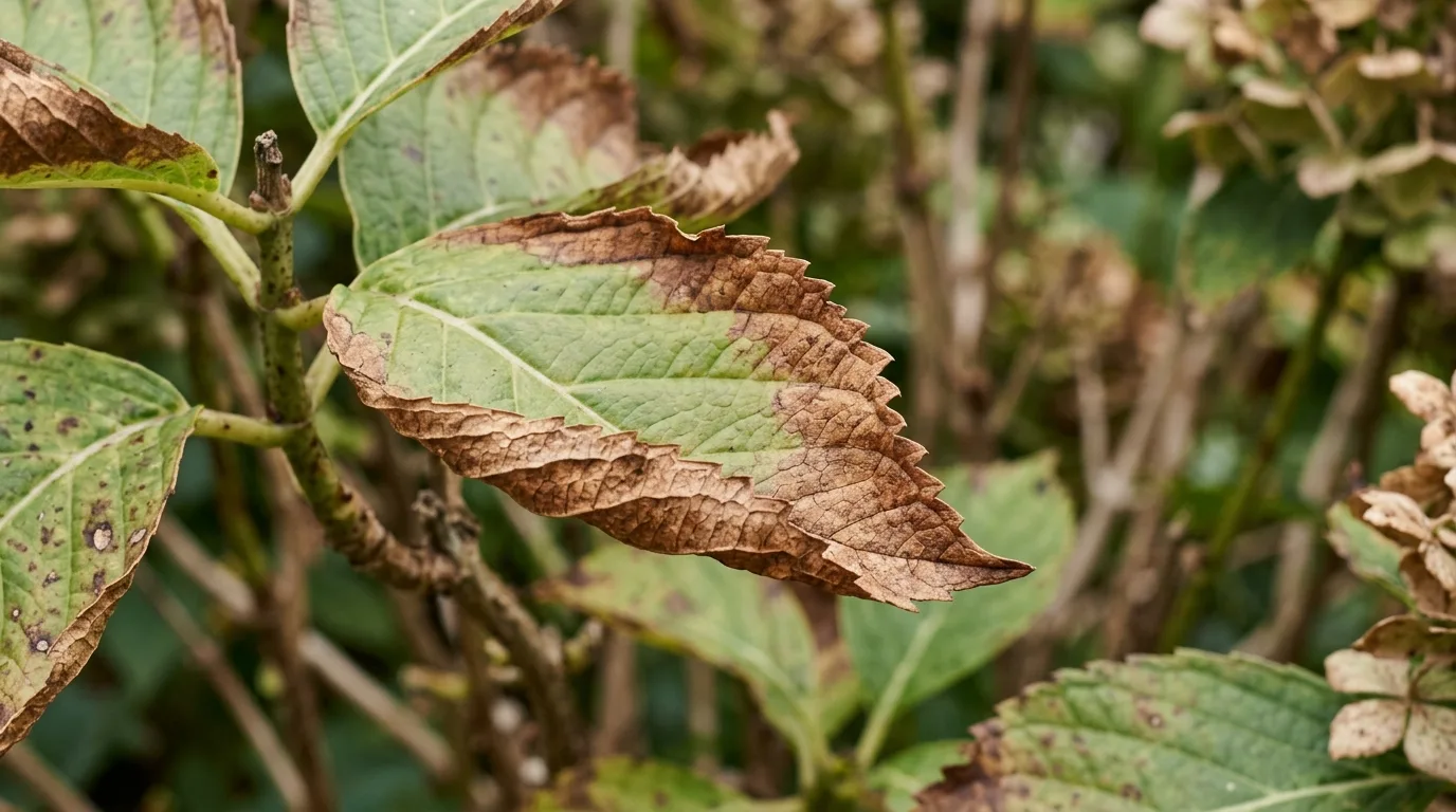 11 Diagnosis Help for Hydrangea Leaves Turning Brown