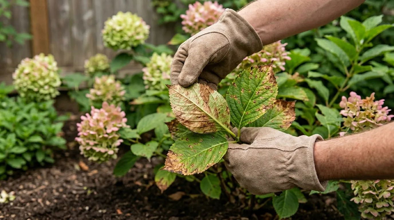 11 Diagnosis Help for Hydrangea Leaves Turning Brown idea 9