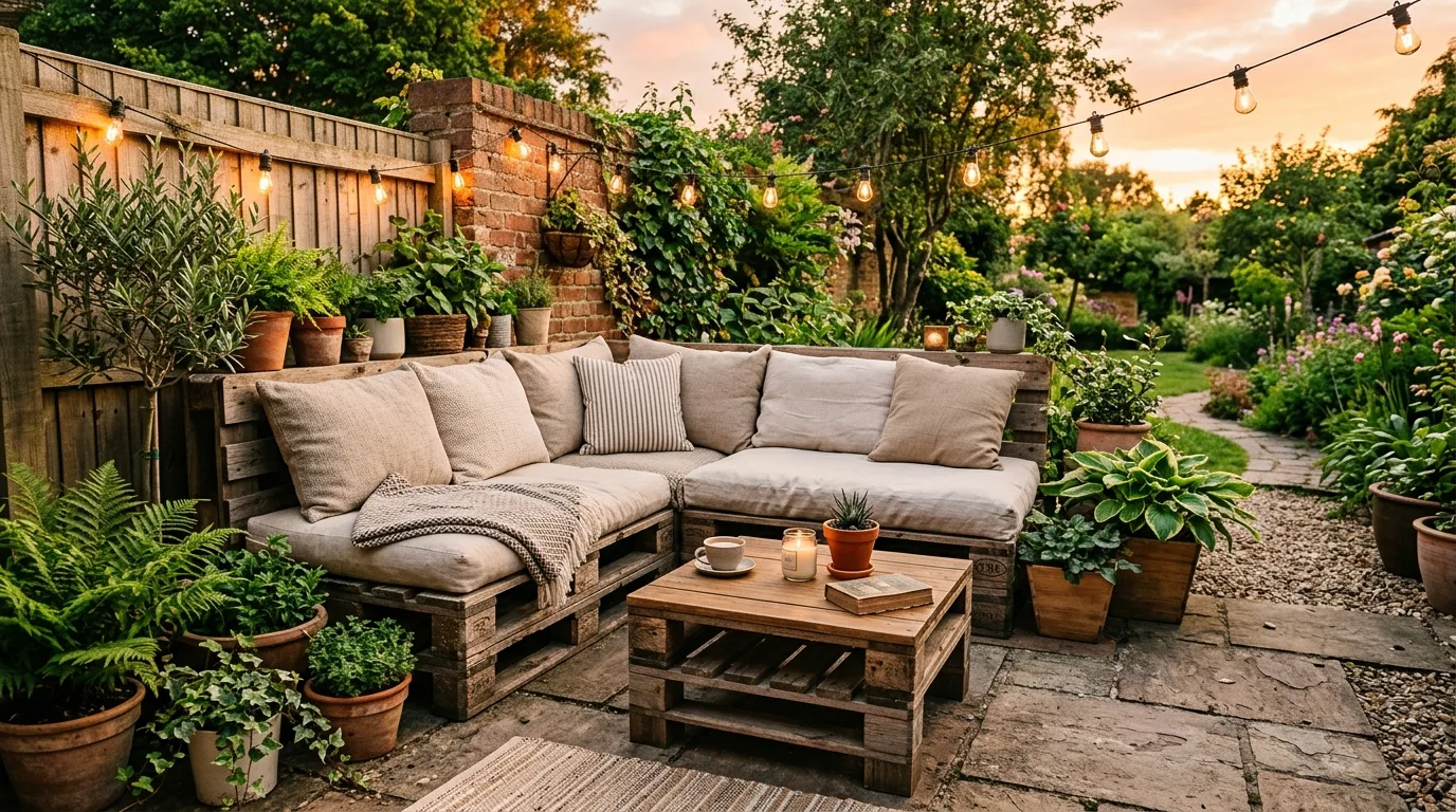 13 DIY Pallet Garden Furniture Ideas for Outdoor Seating