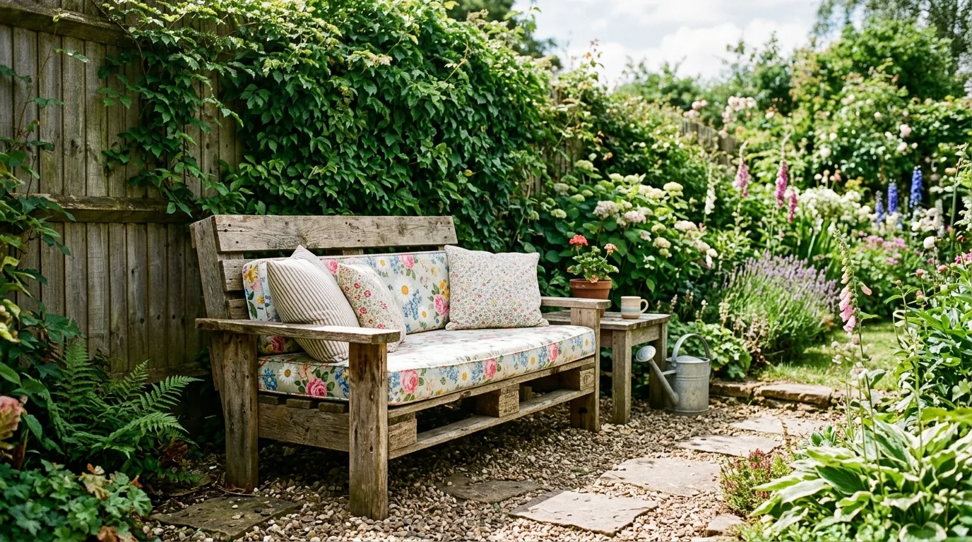 13 DIY Pallet Garden Furniture Ideas for Outdoor Seating idea 2