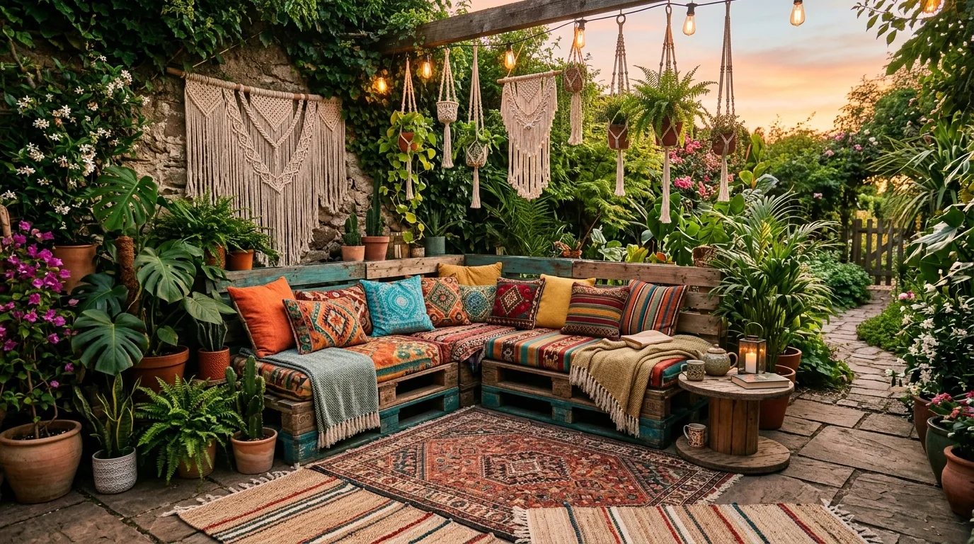 13 DIY Pallet Garden Furniture Ideas for Outdoor Seating idea 4